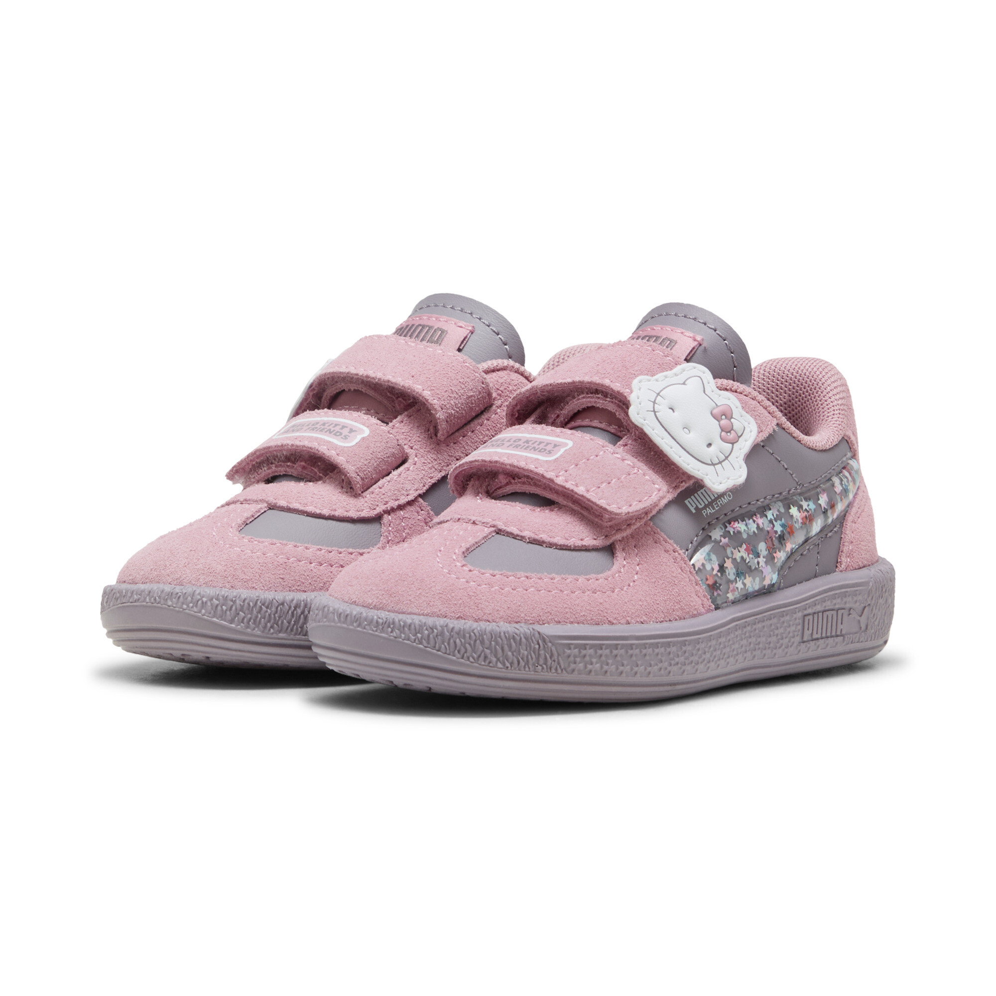 PUMA x HELLO KITTY AND FRIENDS Palermo sneakers voor Dames, Roze, Maat 20 thumbnail 7