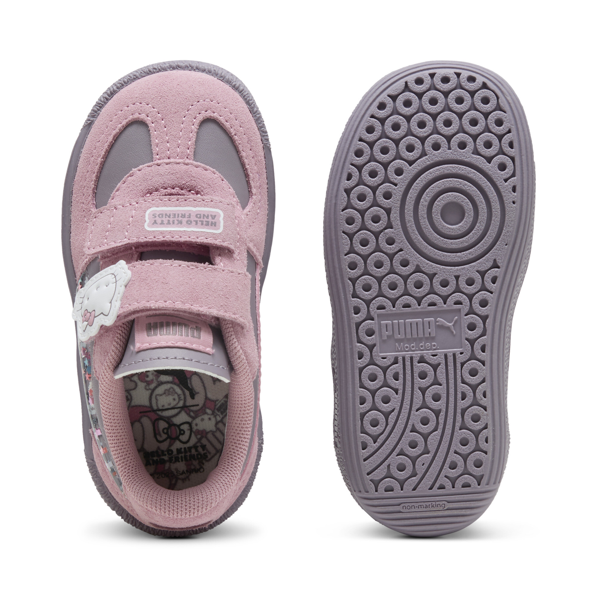 PUMA x HELLO KITTY AND FRIENDS Palermo sneakers voor Dames, Roze, Maat 20 thumbnail 5