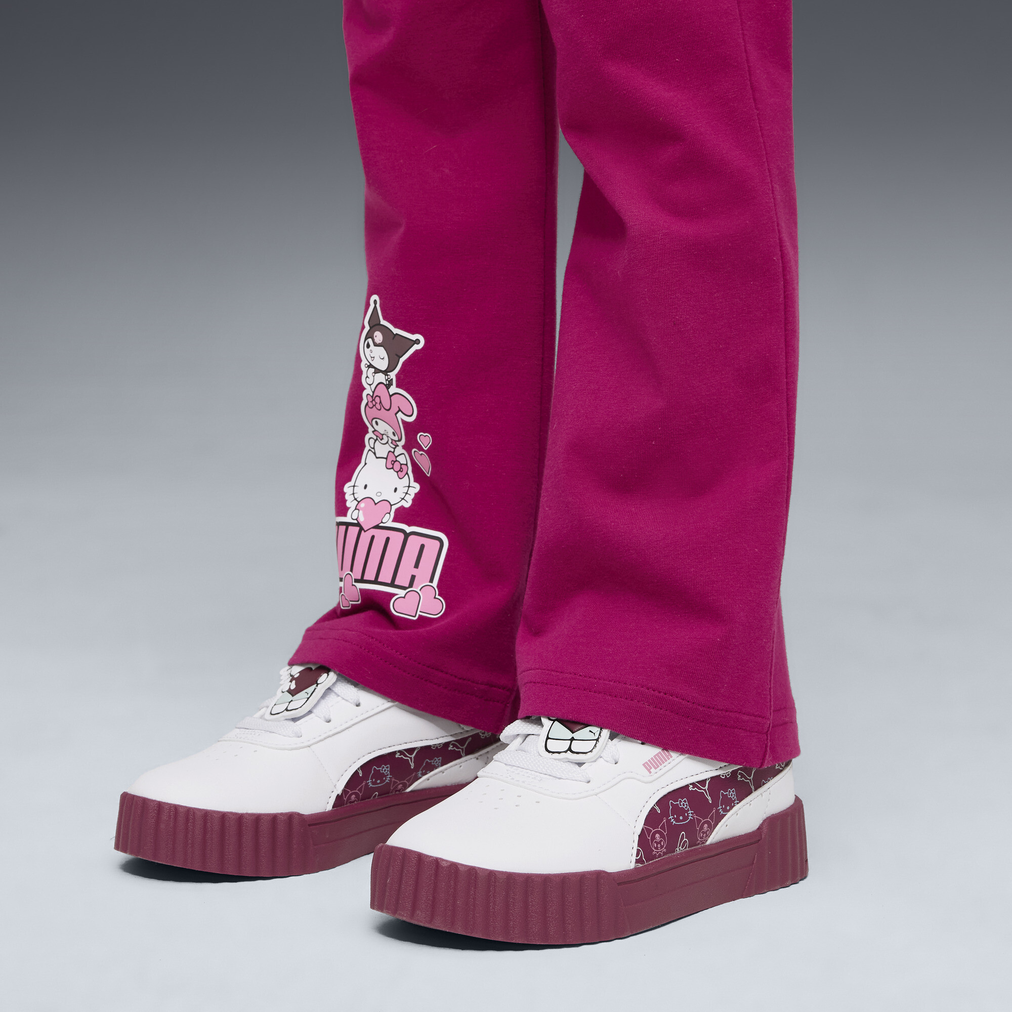 PUMA x HELLO KITTY AND FRIENDS Carina 3.0 sneakers voor Dames, Wit, Maat 31,5 thumbnail 9