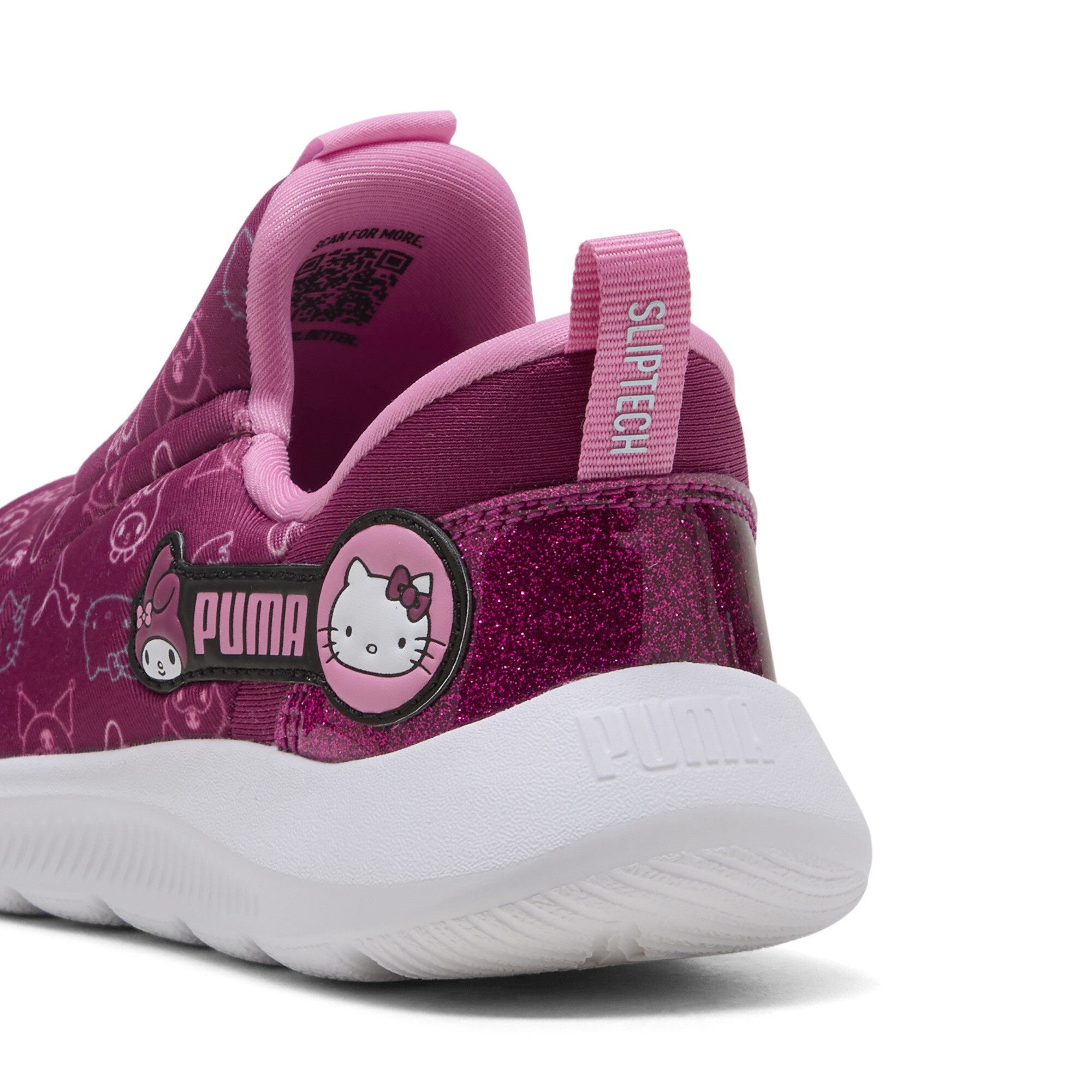 PUMA x HELLO KITTY AND FRIENDS Fun Racer SLIPTECHâ¢ sneakers voor Dames, Roze/Wit, Maat 28 thumbnail 6