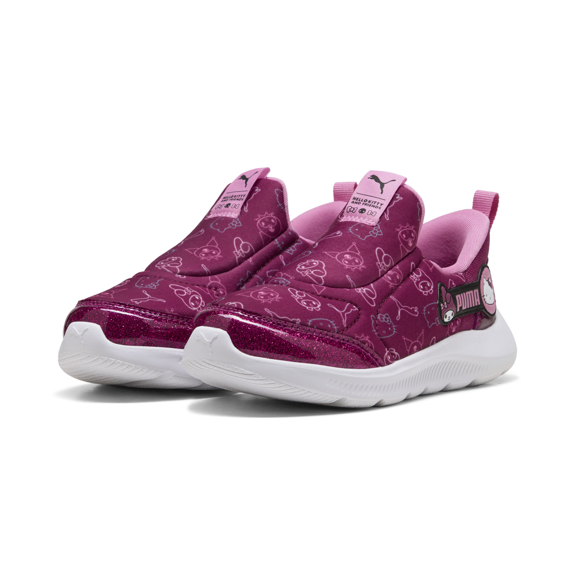 PUMA x HELLO KITTY AND FRIENDS Fun Racer SLIPTECHâ¢ sneakers voor Dames, Roze/Wit, Maat 28 thumbnail 7