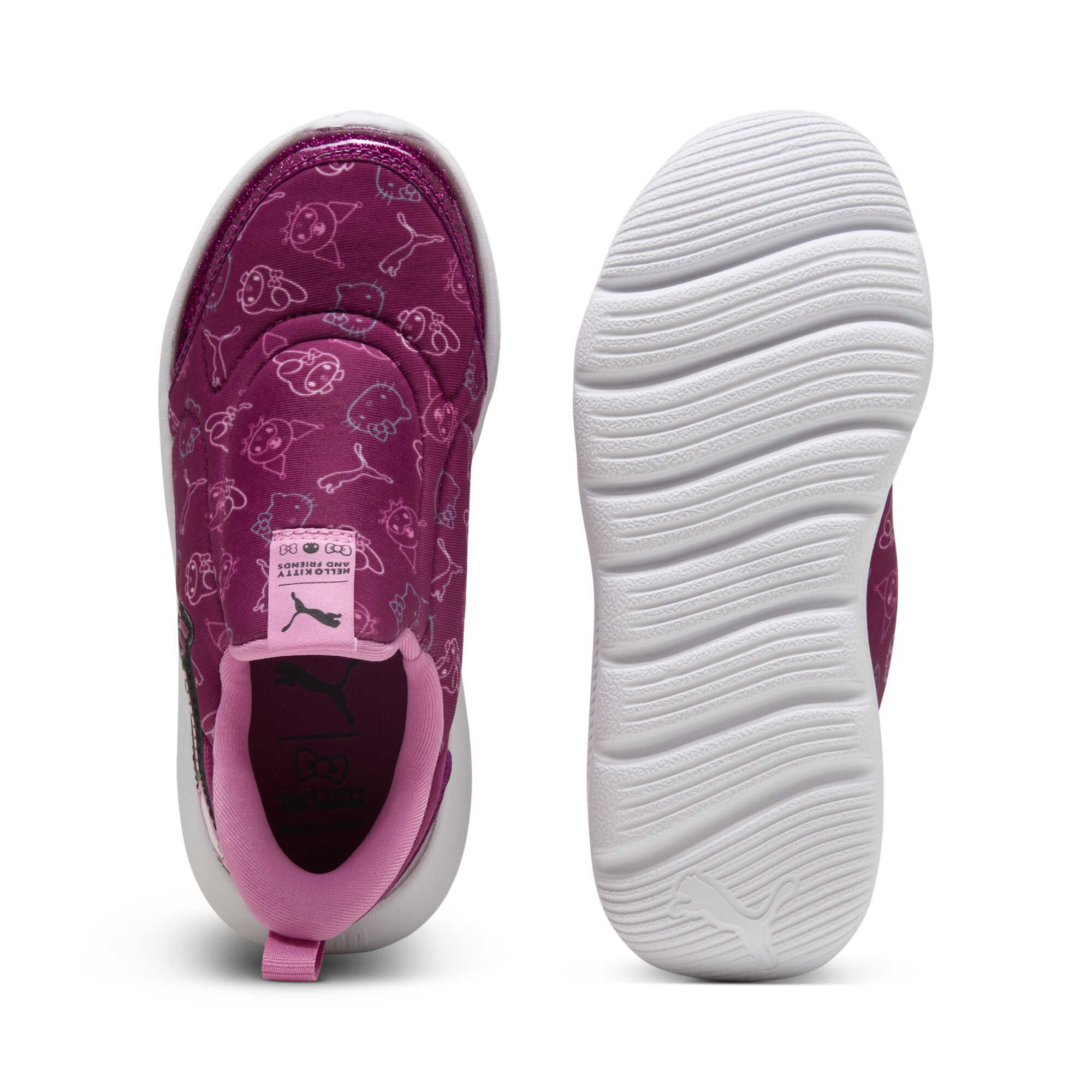 PUMA x HELLO KITTY AND FRIENDS Fun Racer SLIPTECHâ¢ sneakers voor Dames, Roze/Wit, Maat 28 thumbnail 5