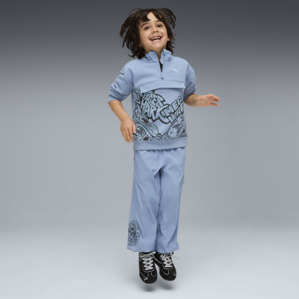 Tenis PUMA x HOT WHEELS™ Speedcat para niños, PUMA Black-Tropical Blue, large-MEX