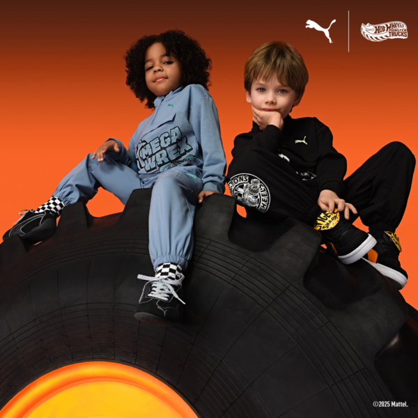 Tenis PUMA x HOT WHEELS™ Speedcat para bebés, PUMA Black-Tropical Blue, large-MEX