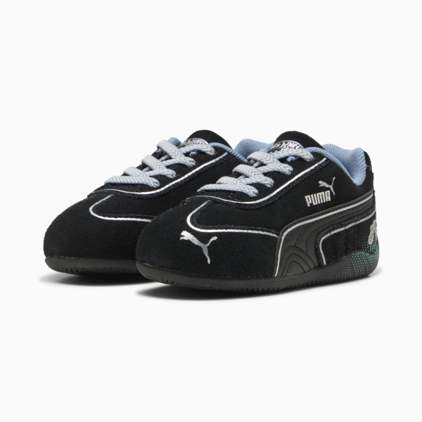 PUMA x HOT WHEELS™ MONSTER TRUCKS Speedcat Sneakers Toddlers, PUMA Black-Tropical Blue, large-ZAF