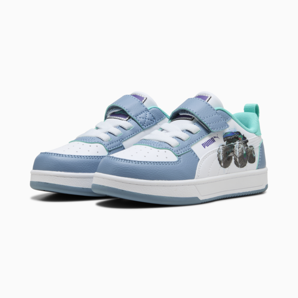 PUMA x HOT WHEELS™ MONSTER TRUCKS Caven 2.0 Sneakers Kids, Cool Blue-PUMA White-Aquatic, large-ZAF