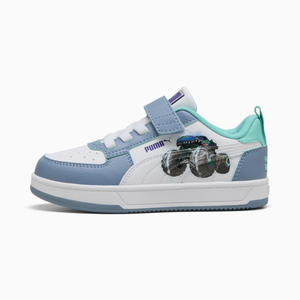 PUMA x HOT WHEELS™ MONSTER TRUCKS Caven 2.0 Sneakers Kids, Cool Blue-PUMA White-Aquatic, large-ZAF