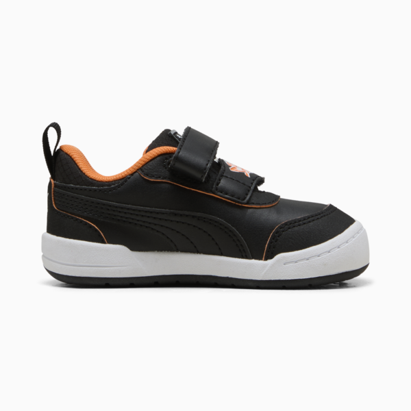 Tenis PUMA x HOT WHEELS™ Multiflex para bebés, PUMA Black-PUMA Black-Orange Glo, large-MEX