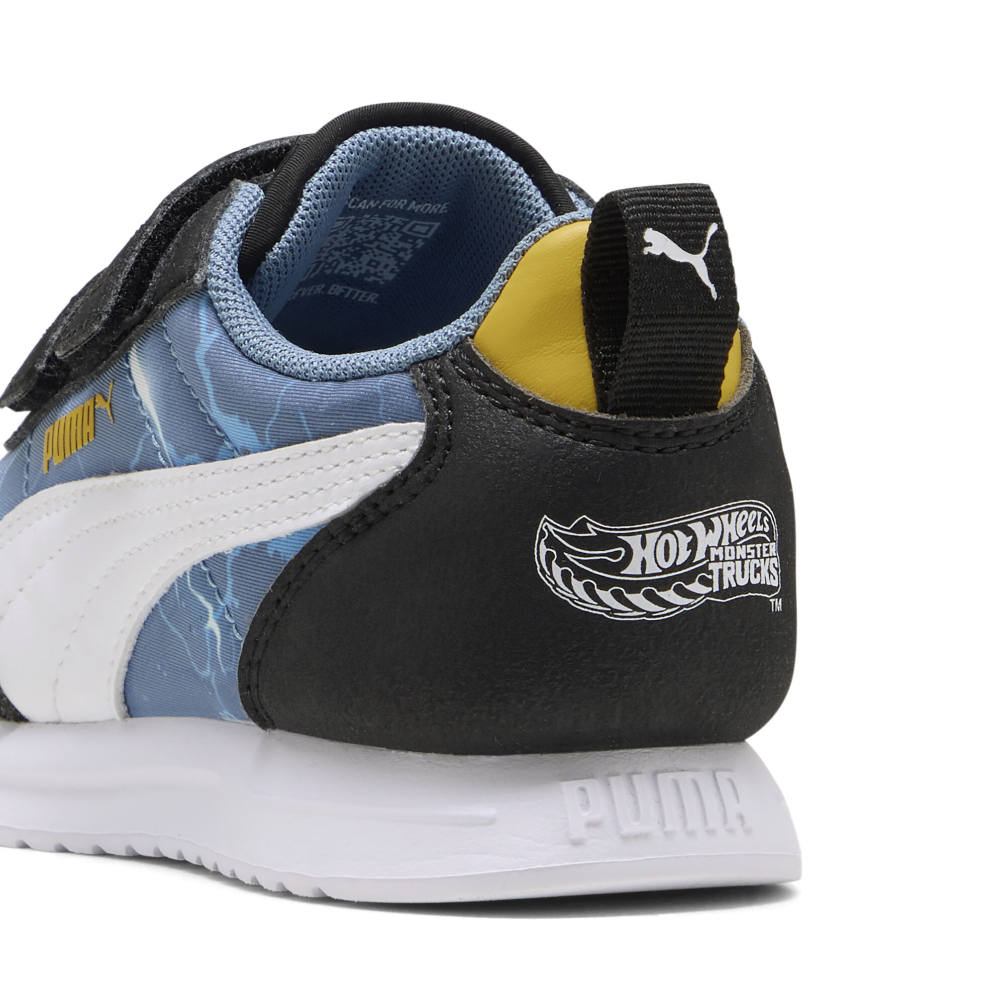 PUMA x HOT WHEELSâ¢ R78 Lightwind sneakers, Blauw/Geel/Wit, Maat 28 thumbnail 5