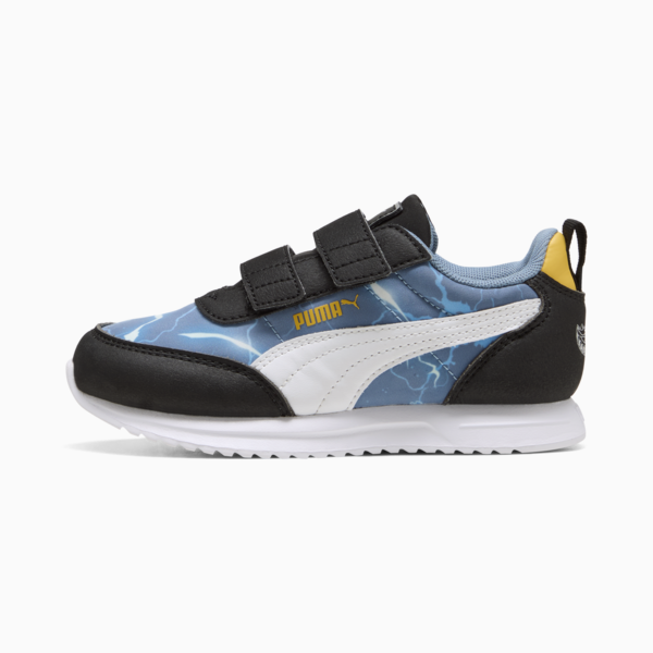 Puma R78 Lightwind HW 2 V PS, Cool Blue-PUMA White-Sunny Yellow, large-ZAF