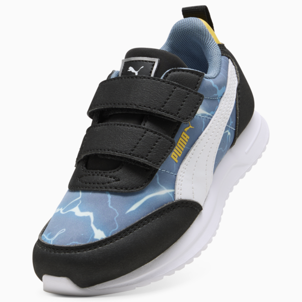Puma R78 Lightwind HW 2 V PS, Cool Blue-PUMA White-Sunny Yellow, large-ZAF