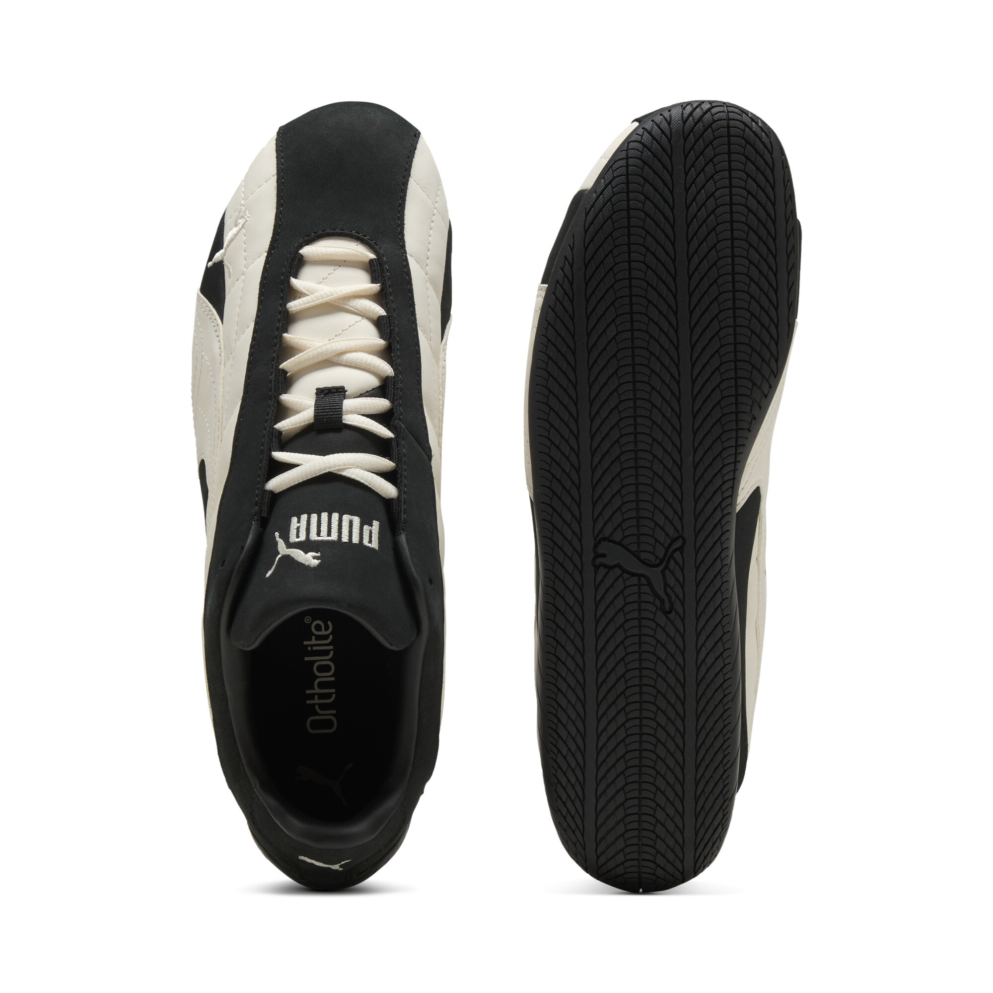 PUMA Speedcat Plus Gewatteerde Sneakers uniseks, Zwart, Maat 36 thumbnail 4