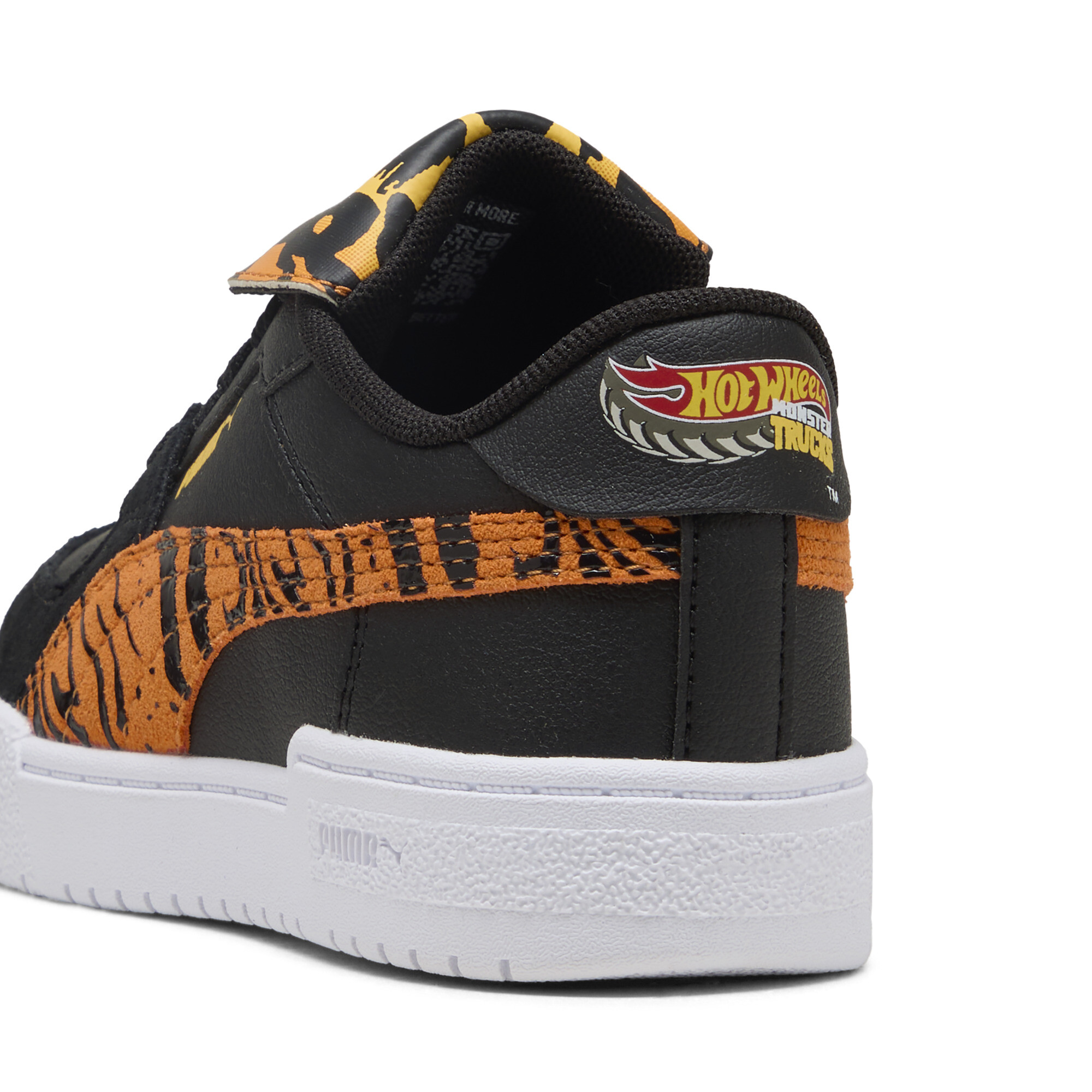 PUMA x HOT WHEELSâ¢ MONSTER TRUCKS CA Pro sneakers, Zwart/Oranje, Maat 29 thumbnail 6
