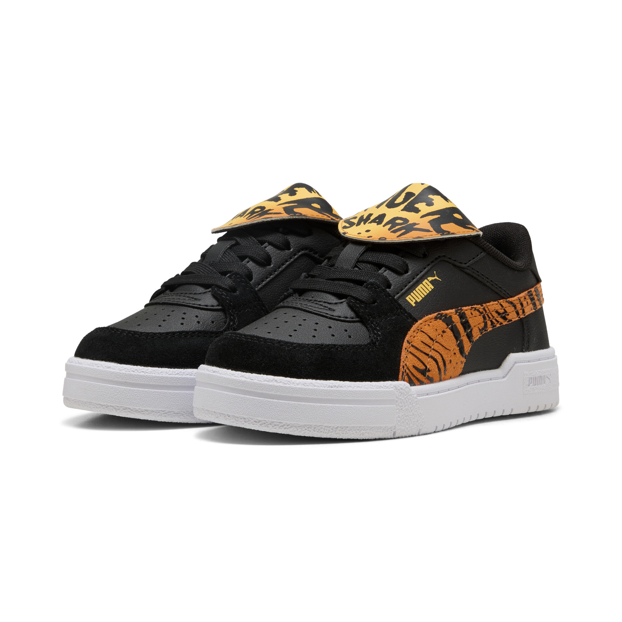 PUMA x HOT WHEELSâ¢ MONSTER TRUCKS CA Pro sneakers, Zwart/Oranje, Maat 29 thumbnail 7