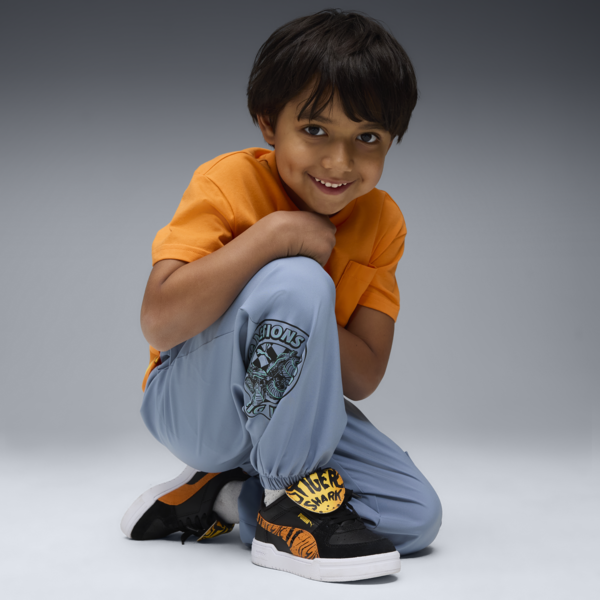 Tenis PUMA X HOT WHEELS™ Caven 2.0 para niños, PUMA Black-Orange Glo, large-MEX