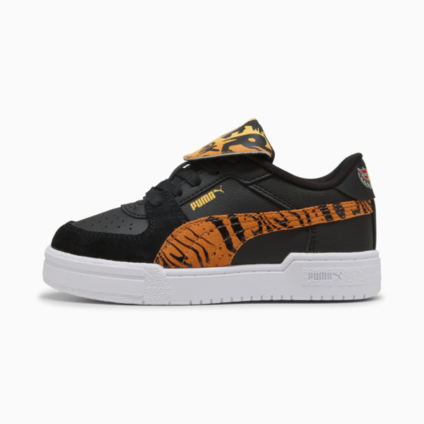 Tenis PUMA X HOT WHEELS™ Caven 2.0 para niños, PUMA Black-Orange Glo, large-MEX
