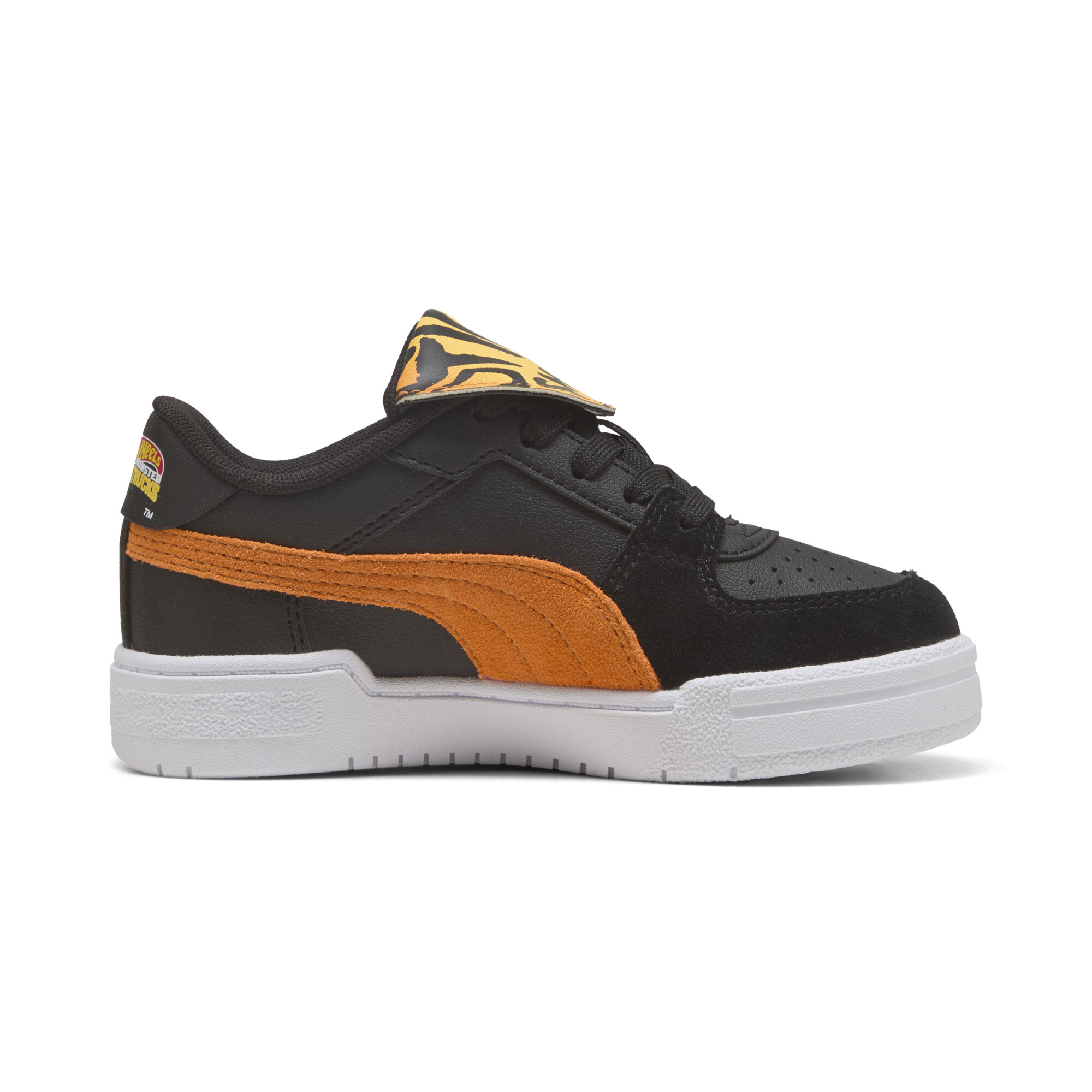 PUMA x HOT WHEELSâ¢ MONSTER TRUCKS CA Pro sneakers, Zwart/Oranje, Maat 29 thumbnail 4