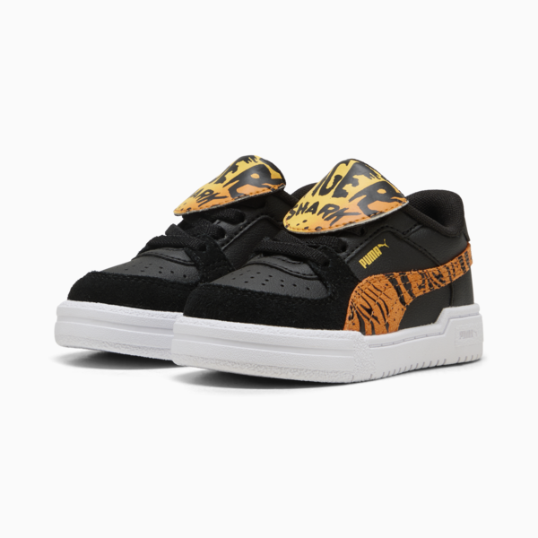 PUMA x HOT WHEELS™ MONSTER TRUCKS CA Pro Sneakers Toddlers, PUMA Black-Orange Glo, large-ZAF