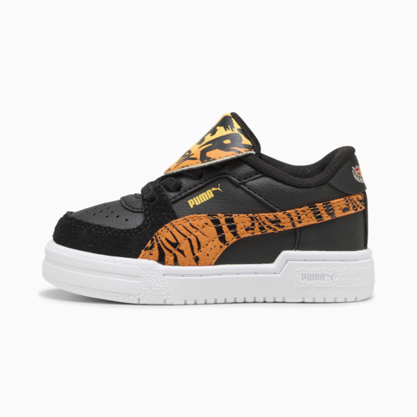 PUMA x HOT WHEELS™ MONSTER TRUCKS CA Pro Sneakers Toddlers, PUMA Black-Orange Glo, large-ZAF