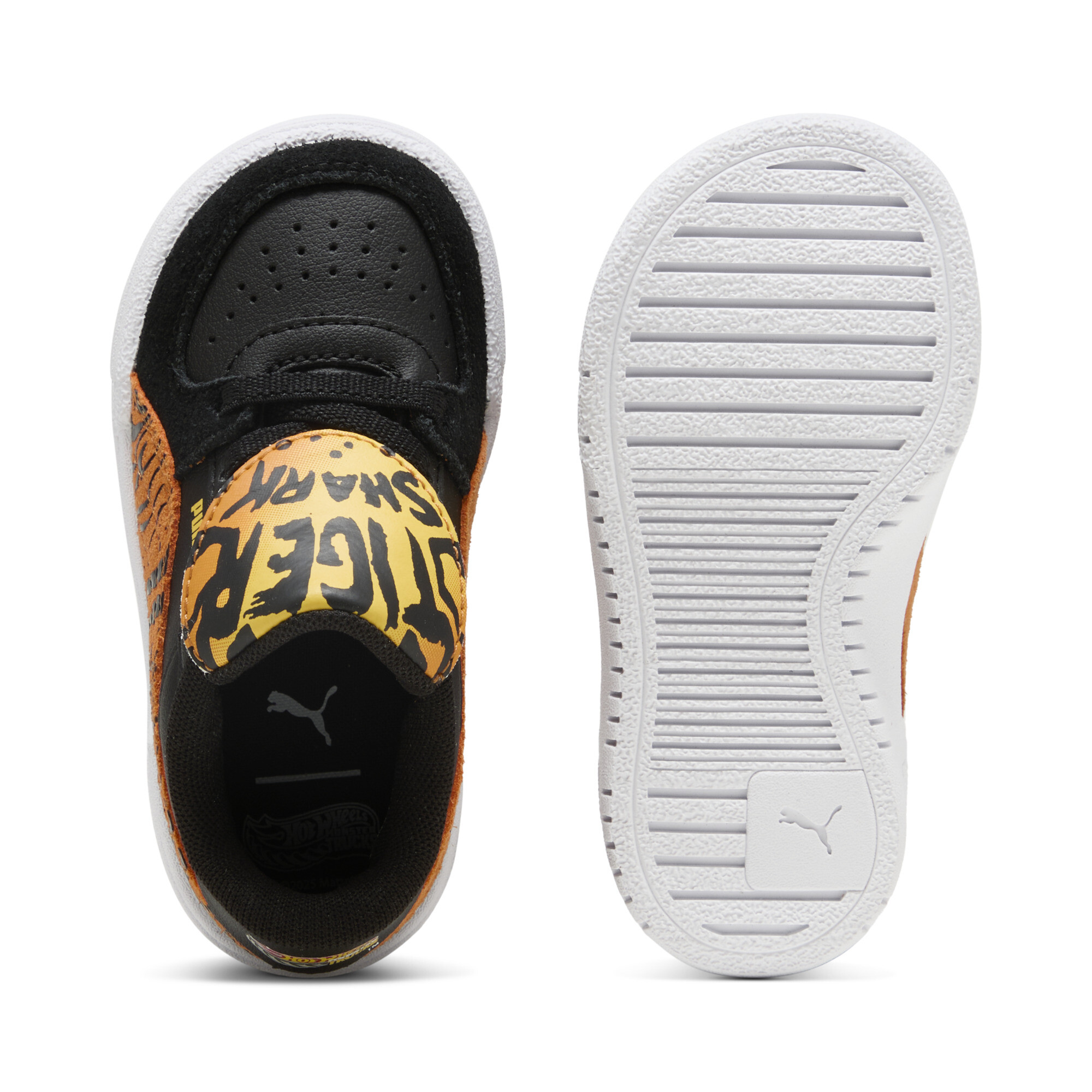 PUMA x HOT WHEELSâ¢ MONSTER TRUCKS CA Pro sneakers, Zwart/Oranje, Maat 27 thumbnail 5