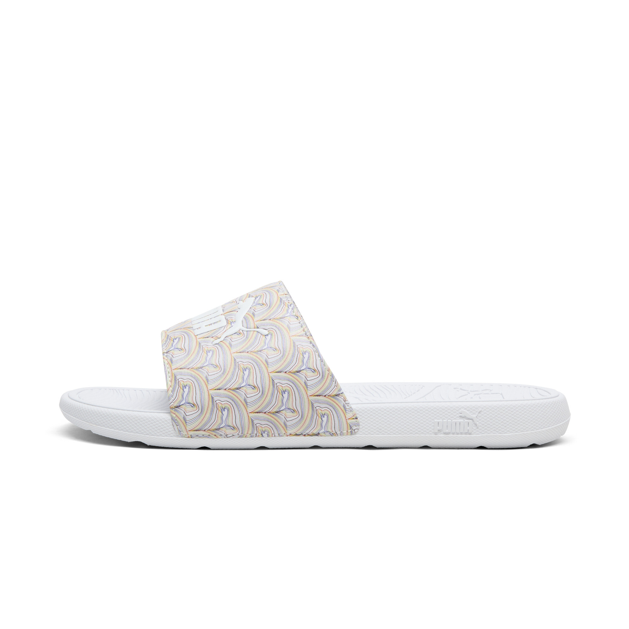 Puma Cool Cat 2.0 Pride Men's Slides In White