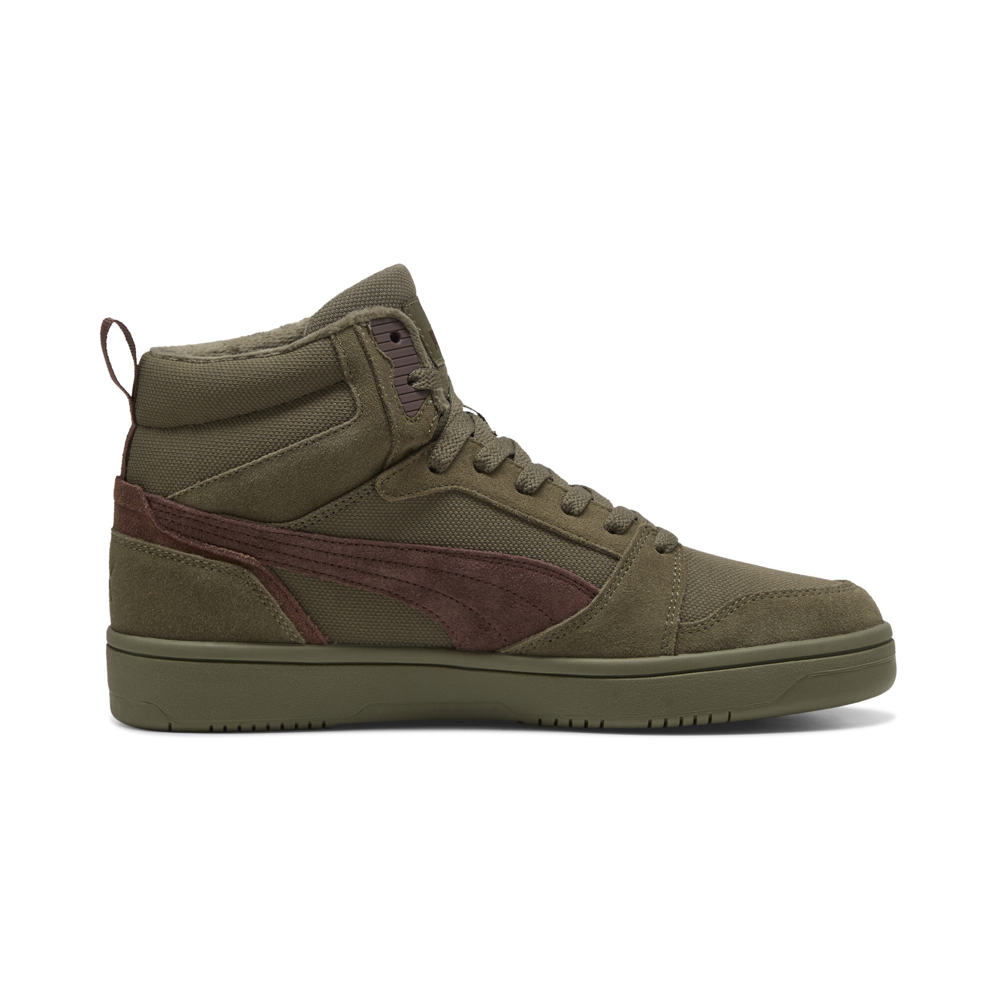 PUMA Rebound V6 SD sneakers uniseks, Groen/Bruin, Maat 42 thumbnail 3