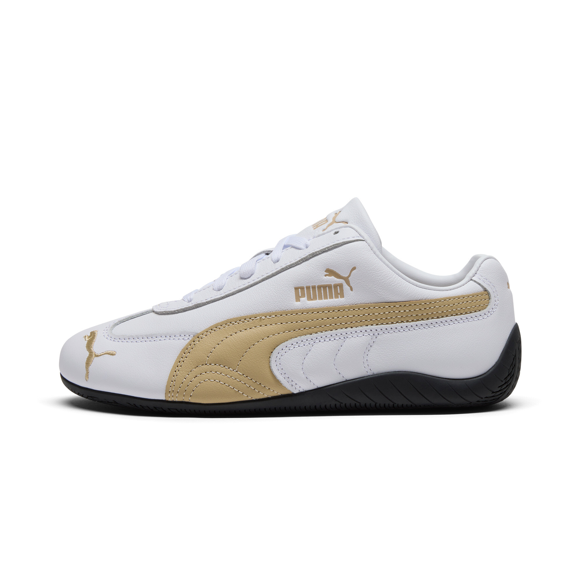 Puma Speedcat Leather Sneakers In White