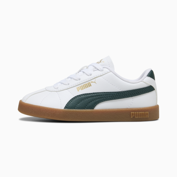 Puma Club II Sneakers Kids, PUMA White-Dark Myrtle, large-ZAF