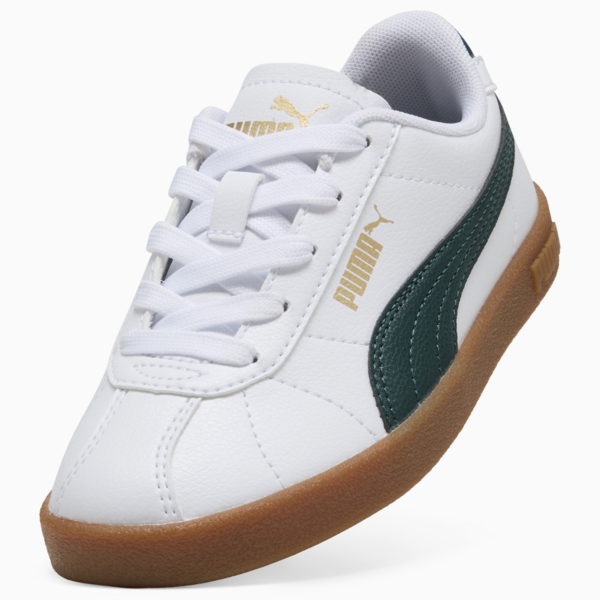Puma Club II Sneakers Kids, PUMA White-Dark Myrtle, large-ZAF