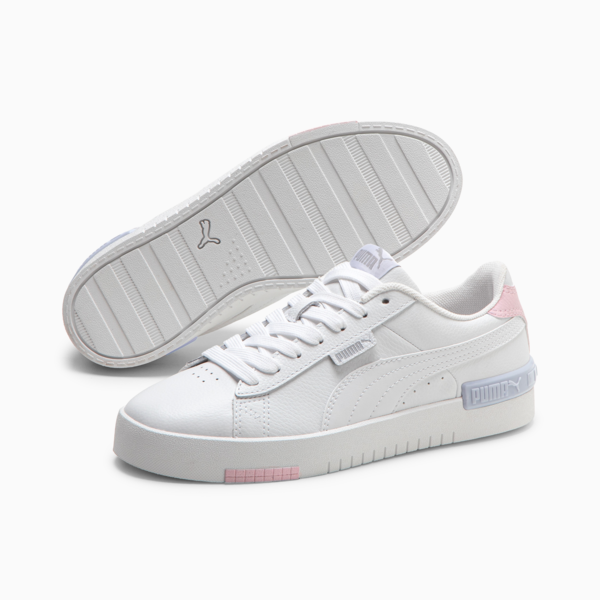 Zapatillas Jada BADP para mujer, PUMA White-PUMA White-Chalk Pink-PUMA Silver, large-ARG