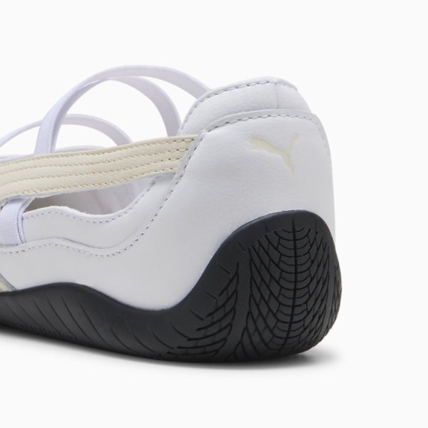 Balerinas Speedcat Cuero para mujer, PUMA White-Alpine Snow, large-MEX