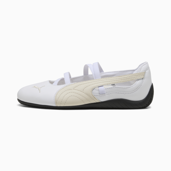 Balerinas Speedcat Cuero para mujer, PUMA White-Alpine Snow, large-MEX