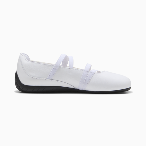 Balerinas Speedcat Cuero para mujer, PUMA White-Alpine Snow, large-MEX