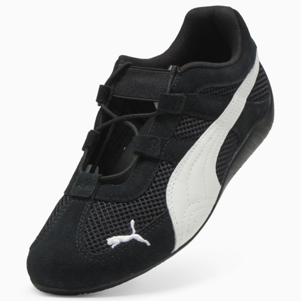 Speedcat Go Shoes Women, PUMA Black-PUMA White, large-ZAF