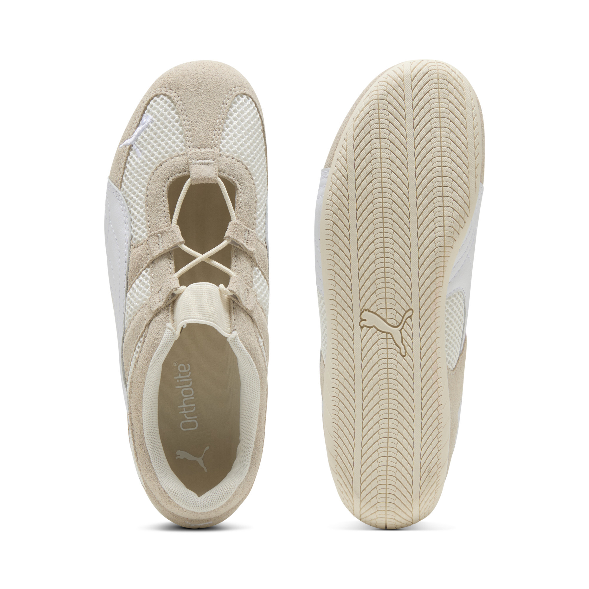 PUMA Speedcat Go schoenen voor Dames, Wit, Maat 39 thumbnail 4