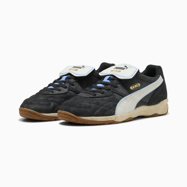Tenis King Indoor, PUMA Black-Warm White, large-MEX