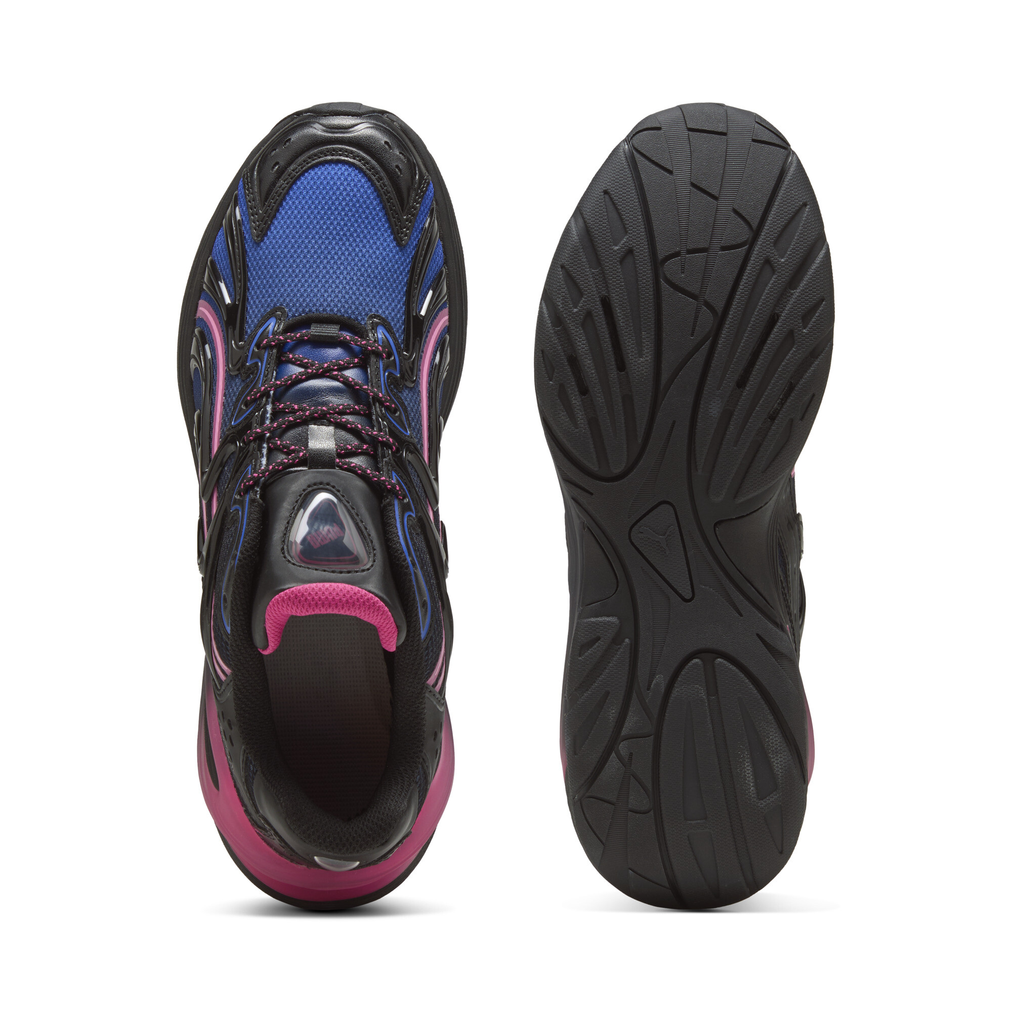 PUMA Inverse Vegas uniseks sneakers, Blauw/Zwart, Maat 47 thumbnail 4