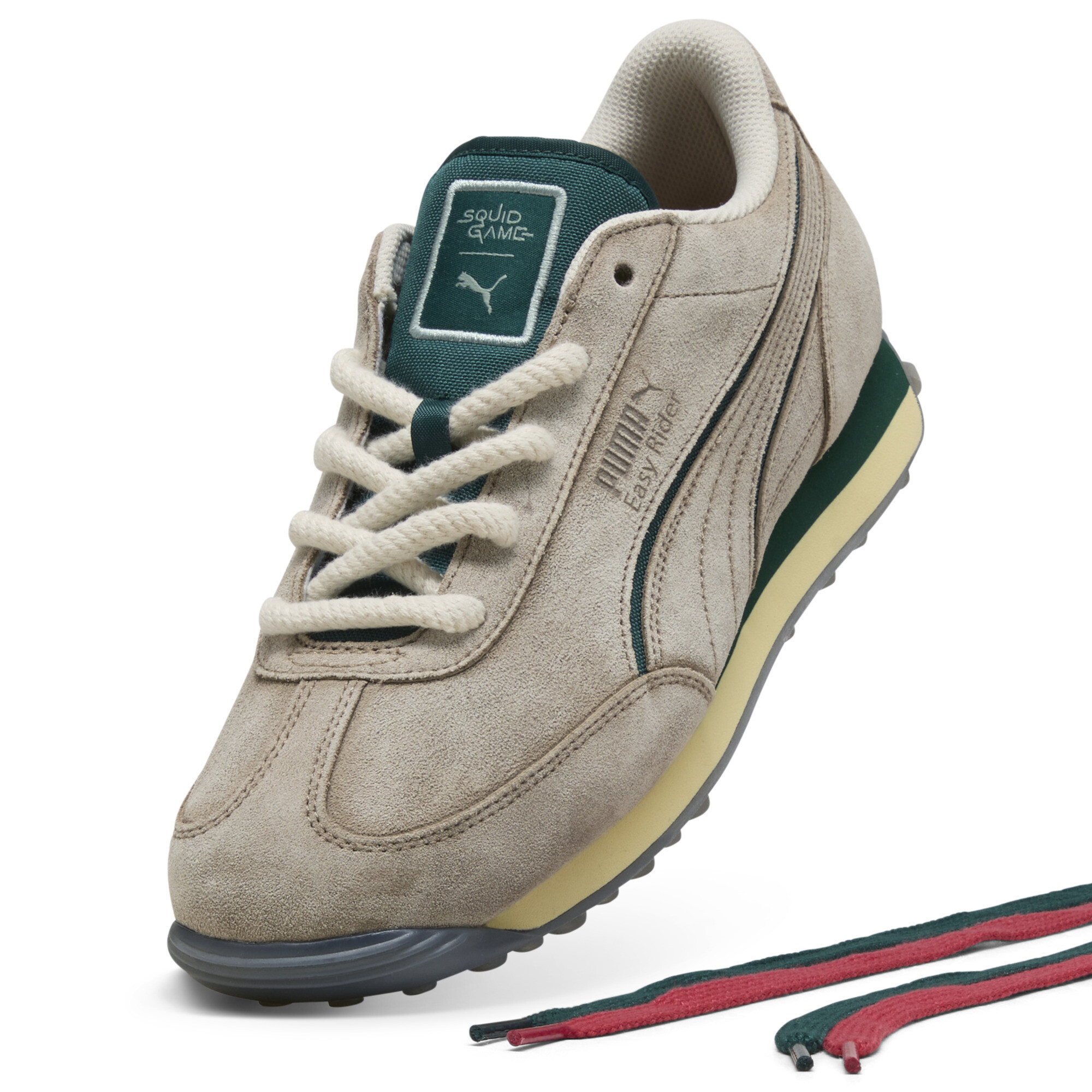 PUMA x SQUID GAME Easy Rider unisex sneakers, Rood, Maat 42 thumbnail 4