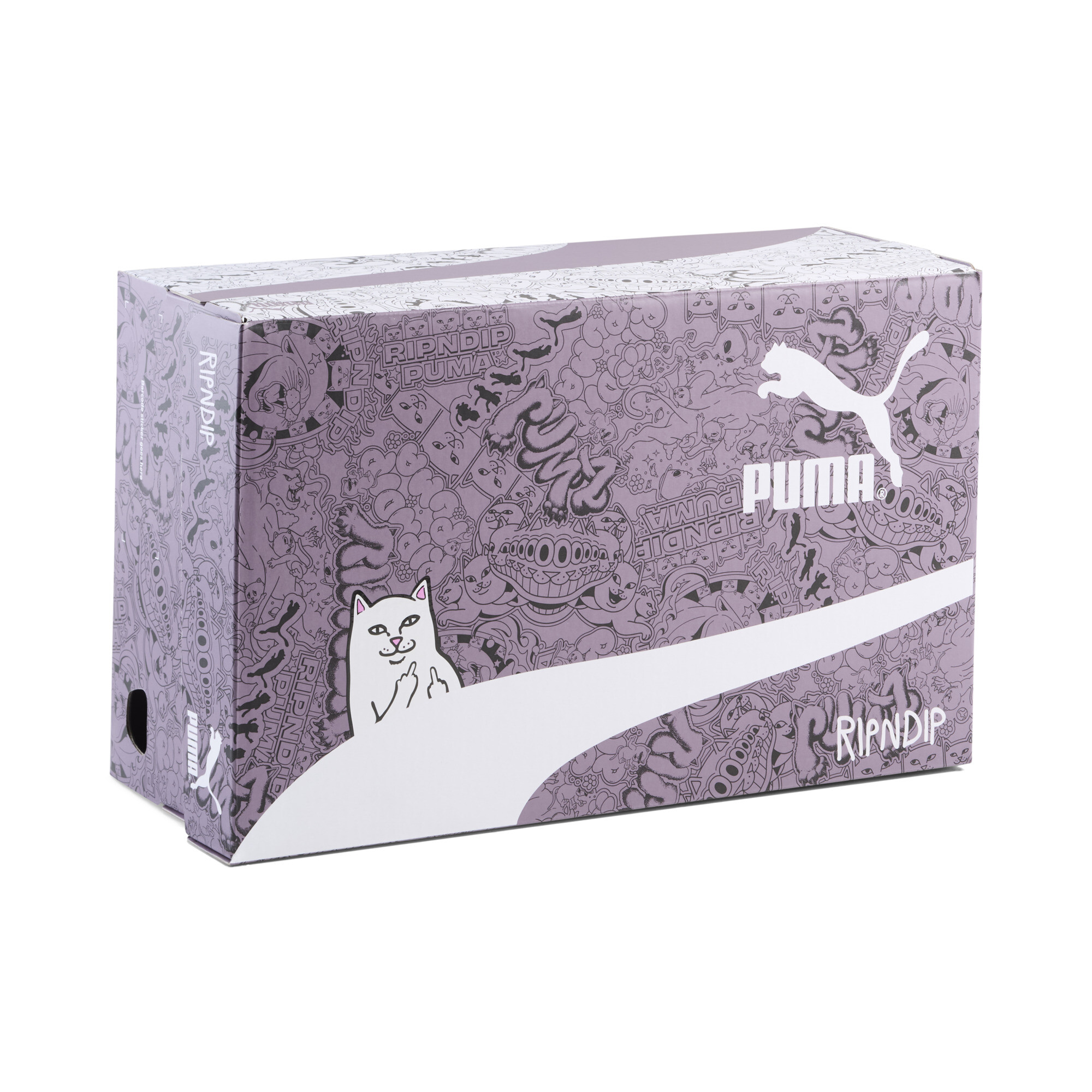 PUMA x RIPNDIP Inverse Sneakers uniseks, Groen/Zilver, Maat 38 thumbnail 2