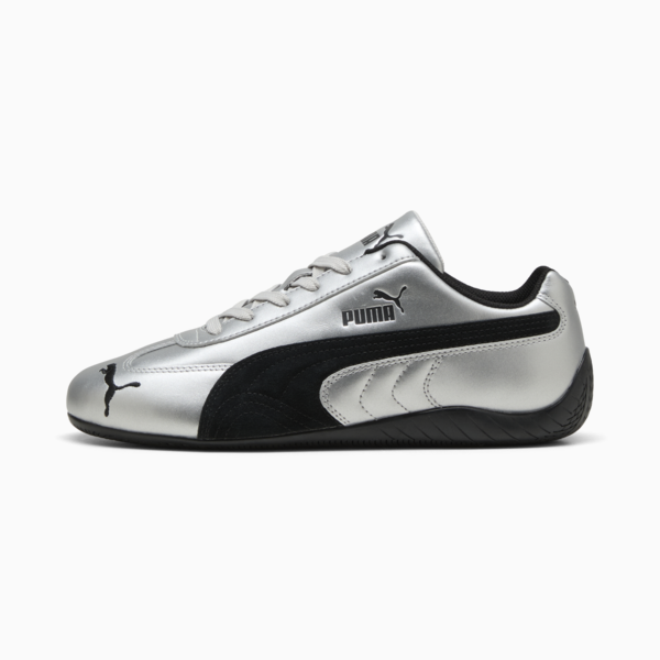Speedcat Metallic Sneakers Unisex, PUMA Silver-PUMA Black, large-ZAF