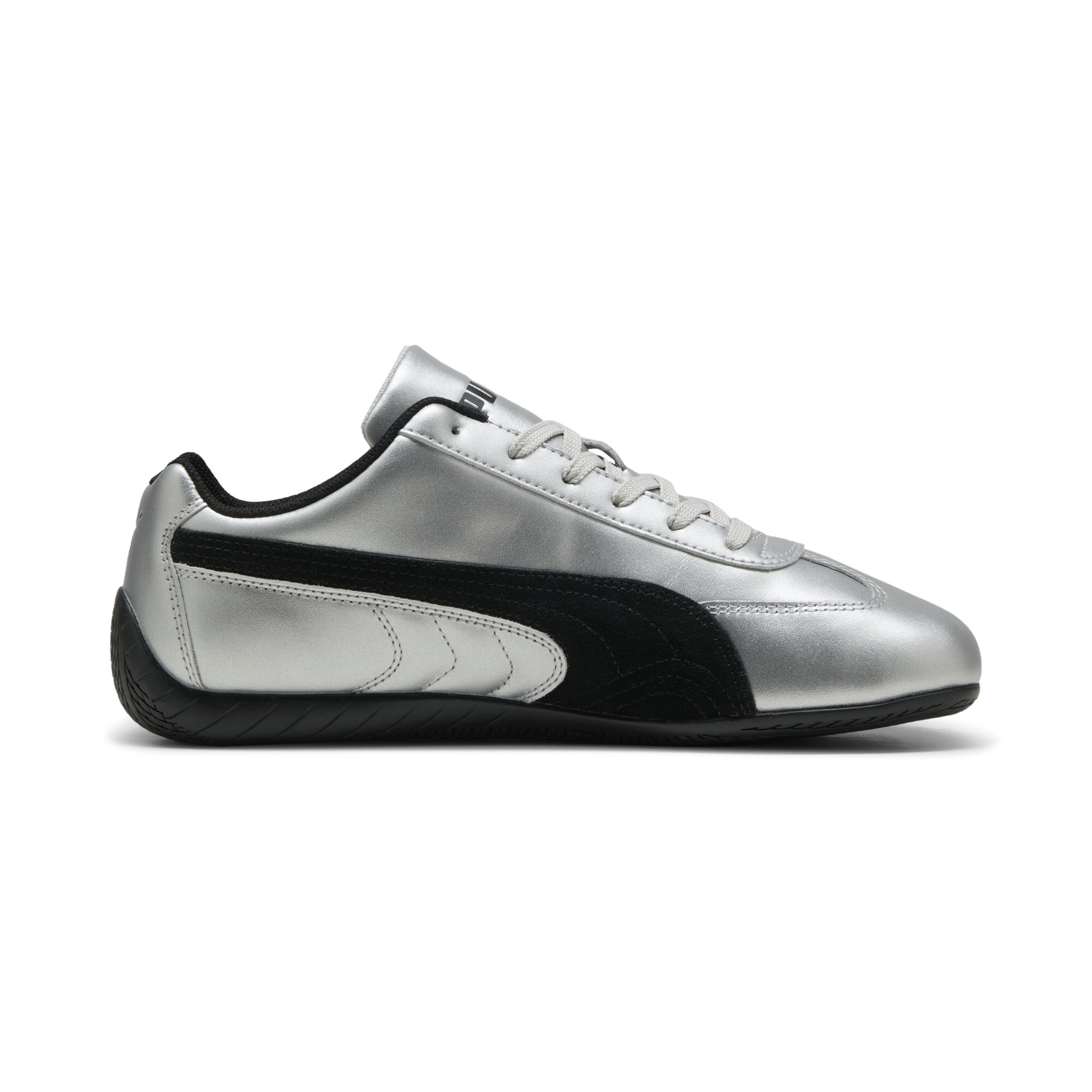PUMA Speetcat Metallic sneakers uniseks, Zwart/Zilver, Maat 36 thumbnail 3