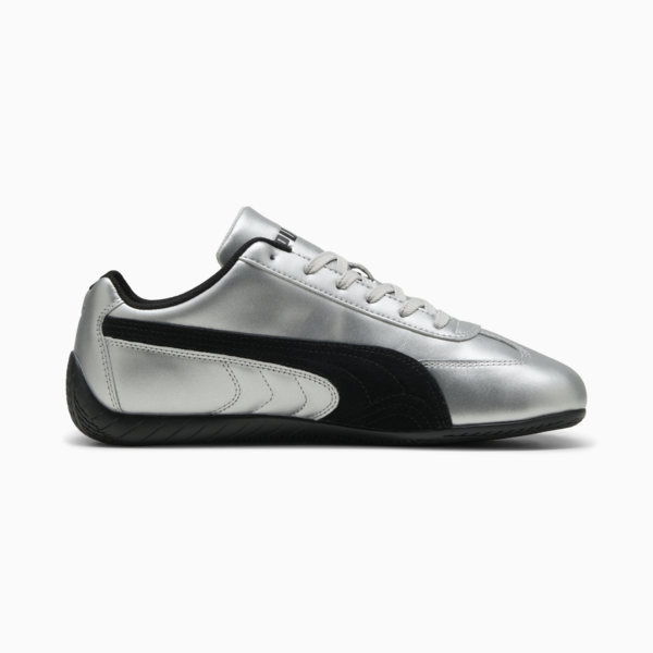Speedcat Metallic Sneakers Unisex, PUMA Silver-PUMA Black, large-ZAF