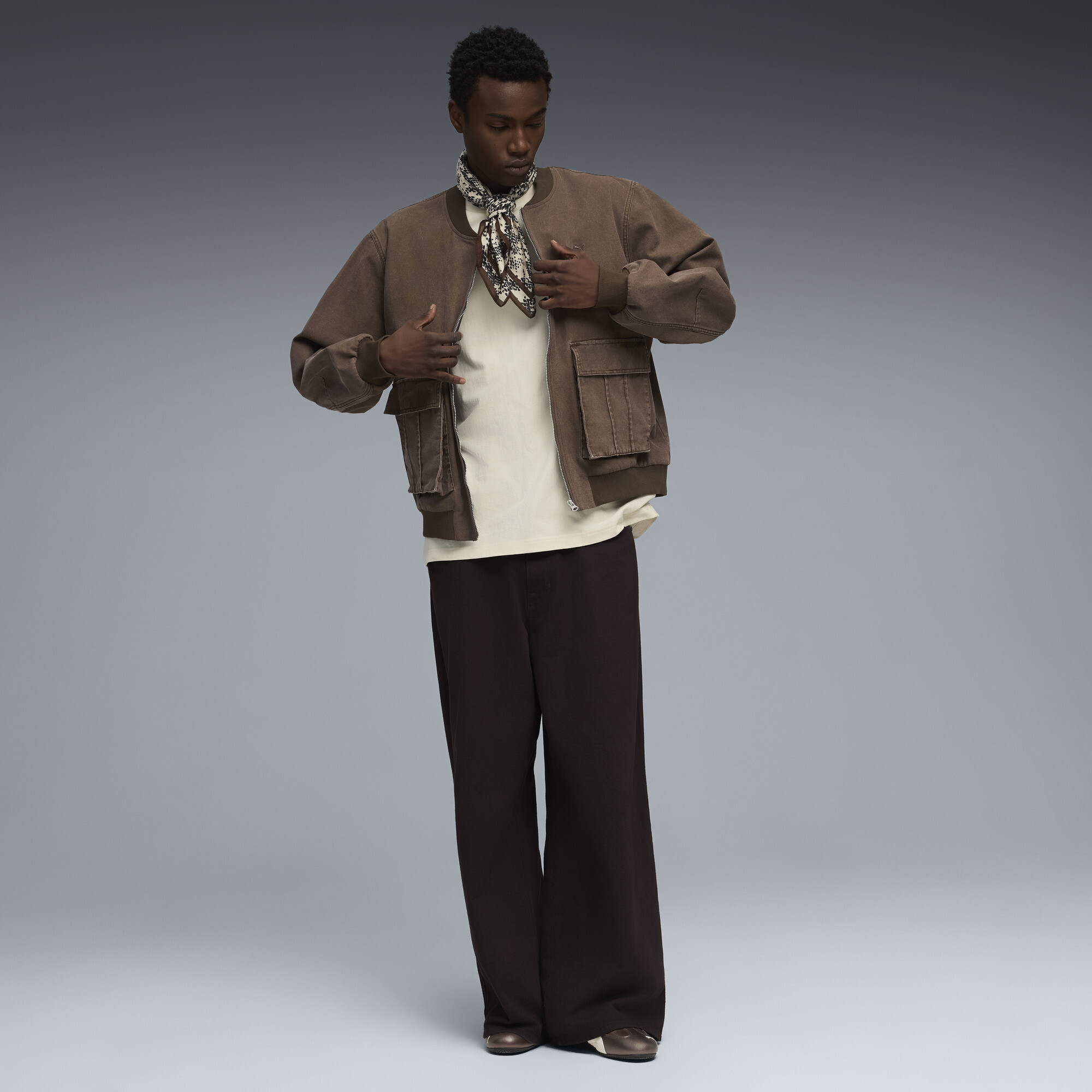 PUMA Speetcat Metallic sneakers uniseks, Wit/Bruin, Maat 36 thumbnail 7