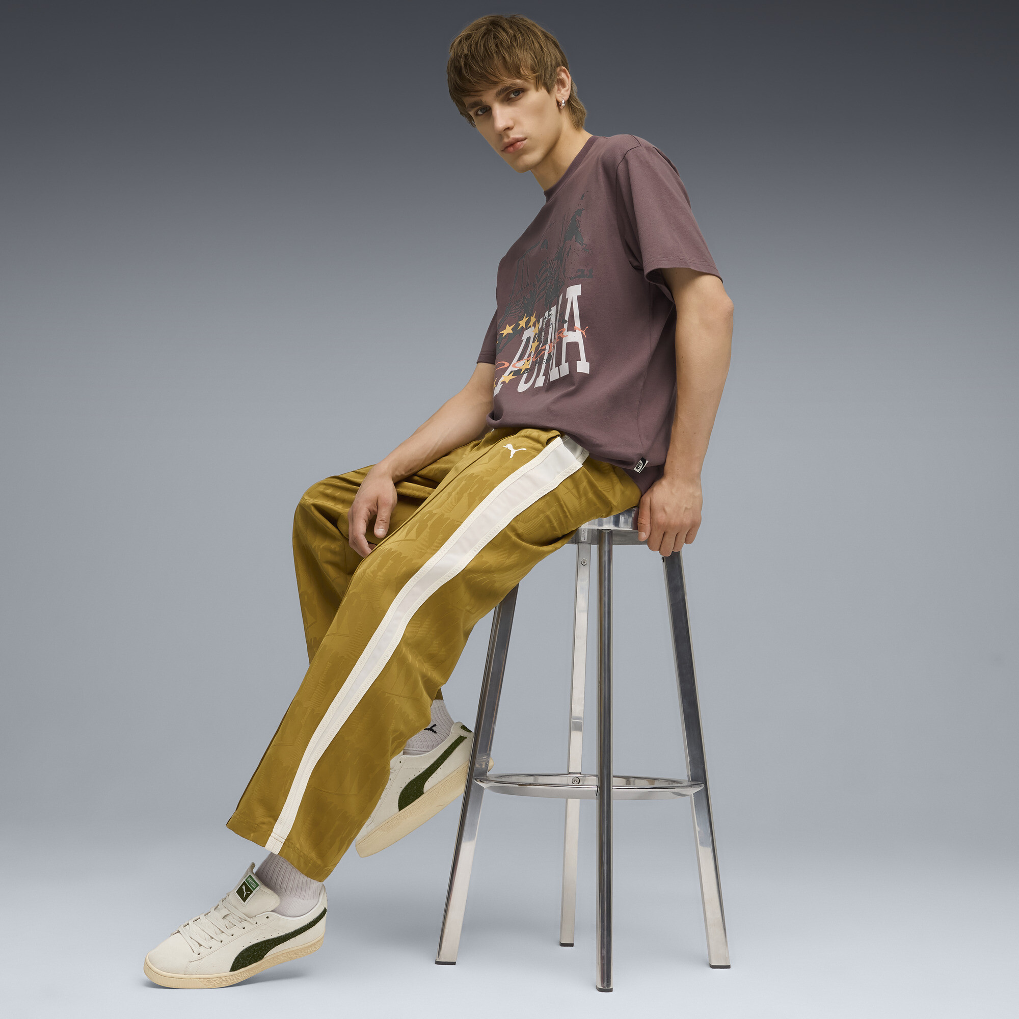 PUMA Suède The NeverWorn VI uniseks sneakers, Zwart/Grijs, Maat 38,5 thumbnail 7