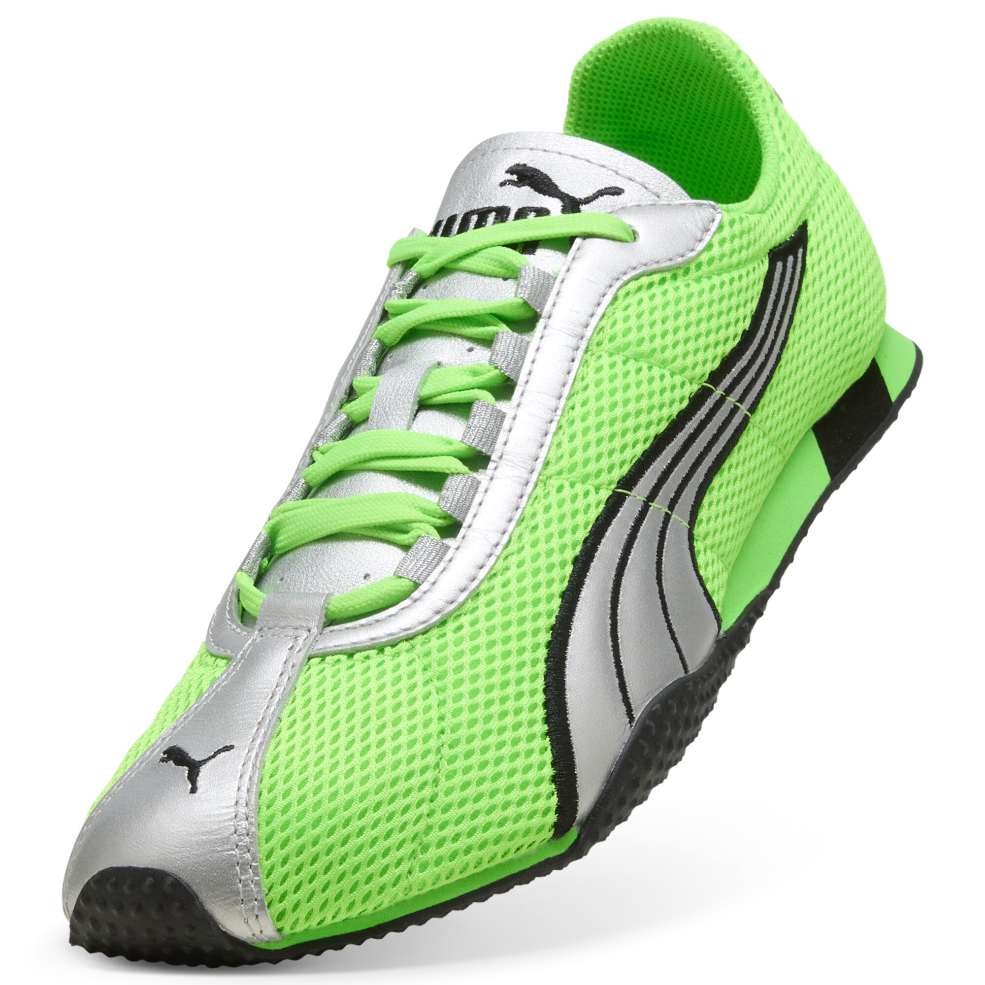 PUMA H-Street OG uniseks sneakers, Groen/Zilver, Maat 40 thumbnail 2