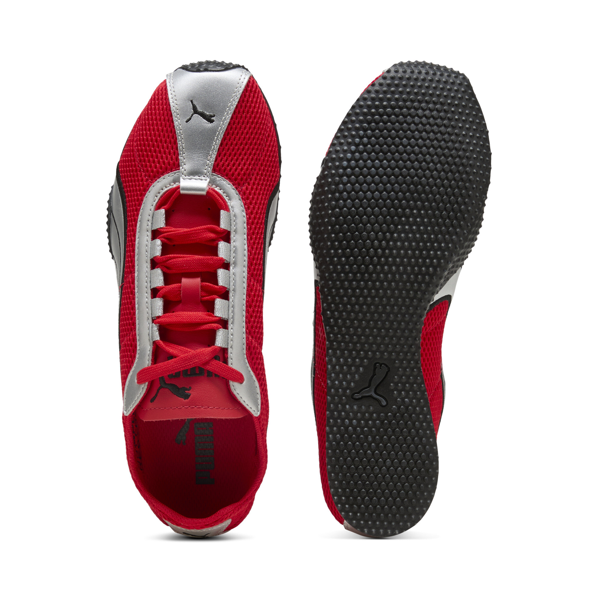 PUMA H-Street OG uniseks sneakers, Rood/Zilver, Maat 48 thumbnail 4