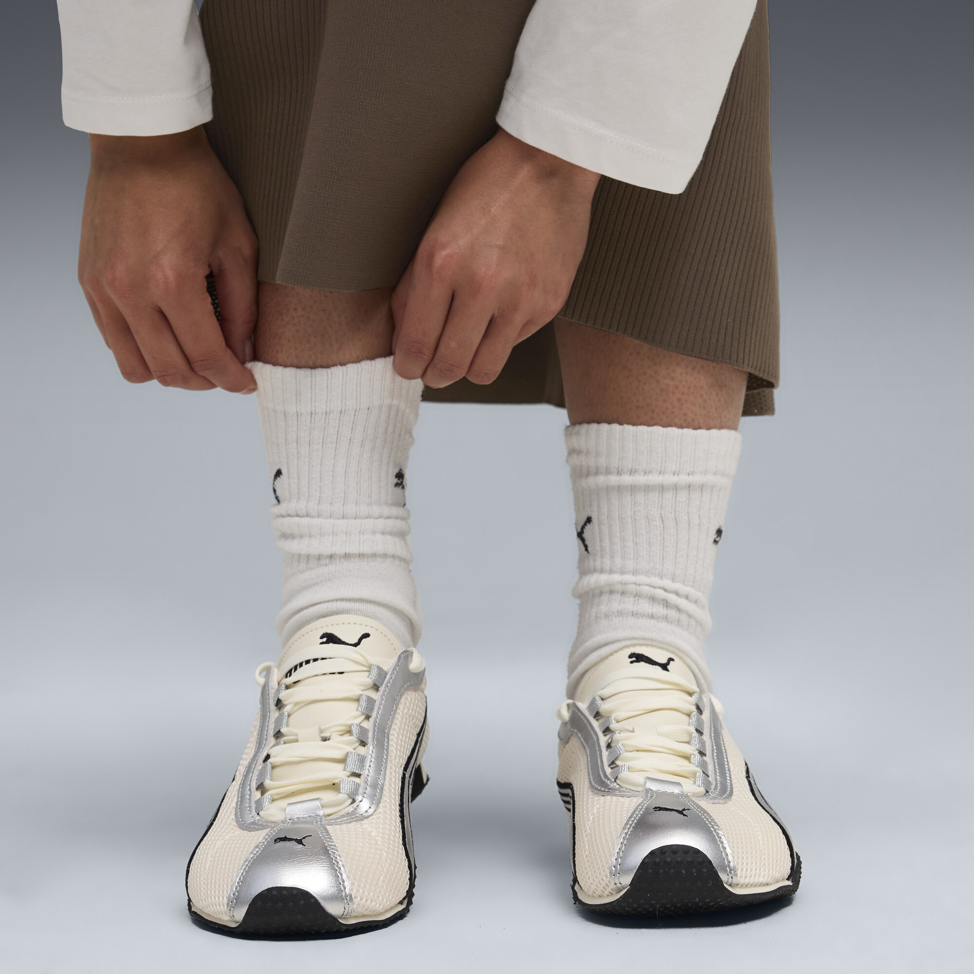 PUMA H-Street OG uniseks sneakers, Zilver, Maat 38 thumbnail 8