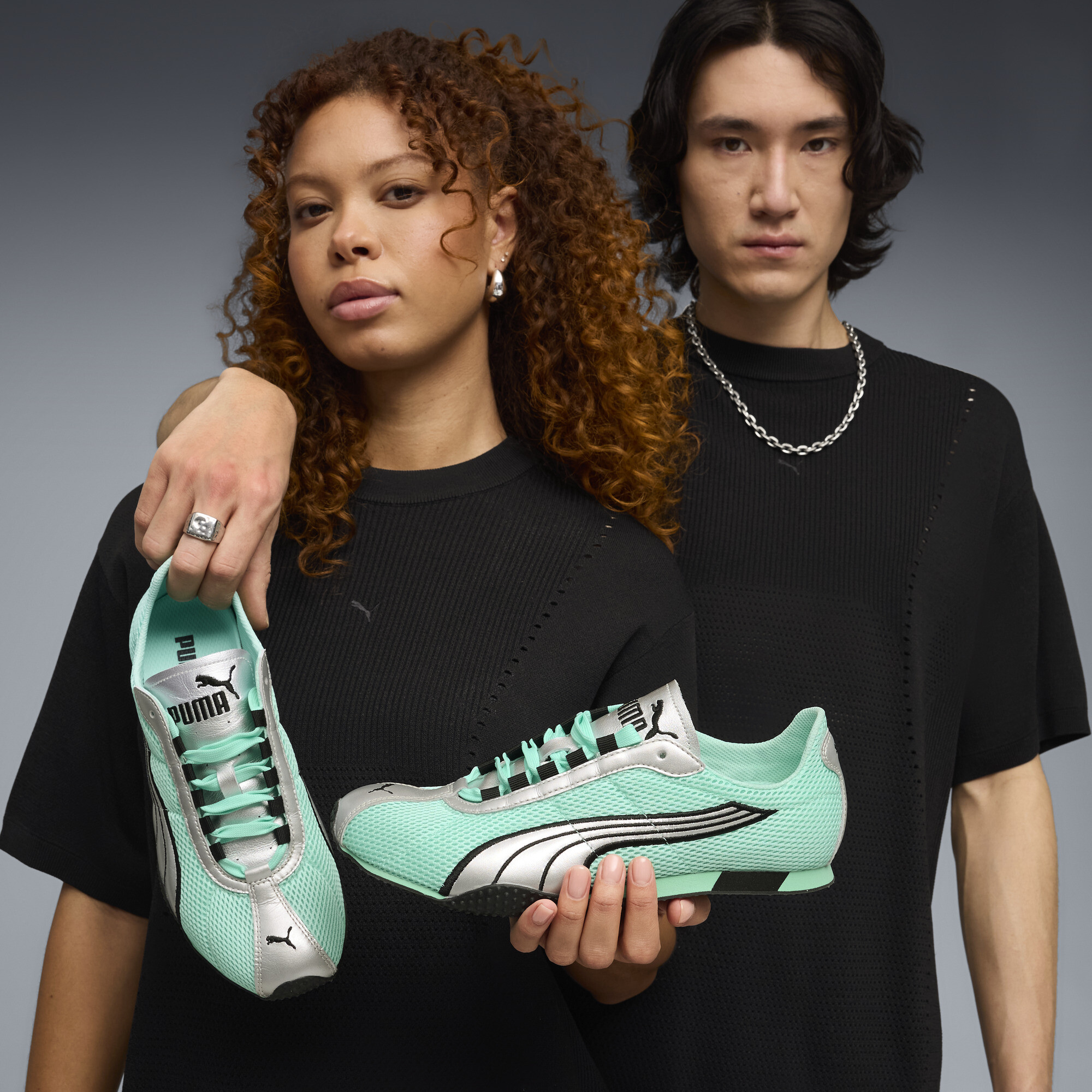 PUMA H-Street OG uniseks sneakers, Zilver, Maat 44,5 thumbnail 8