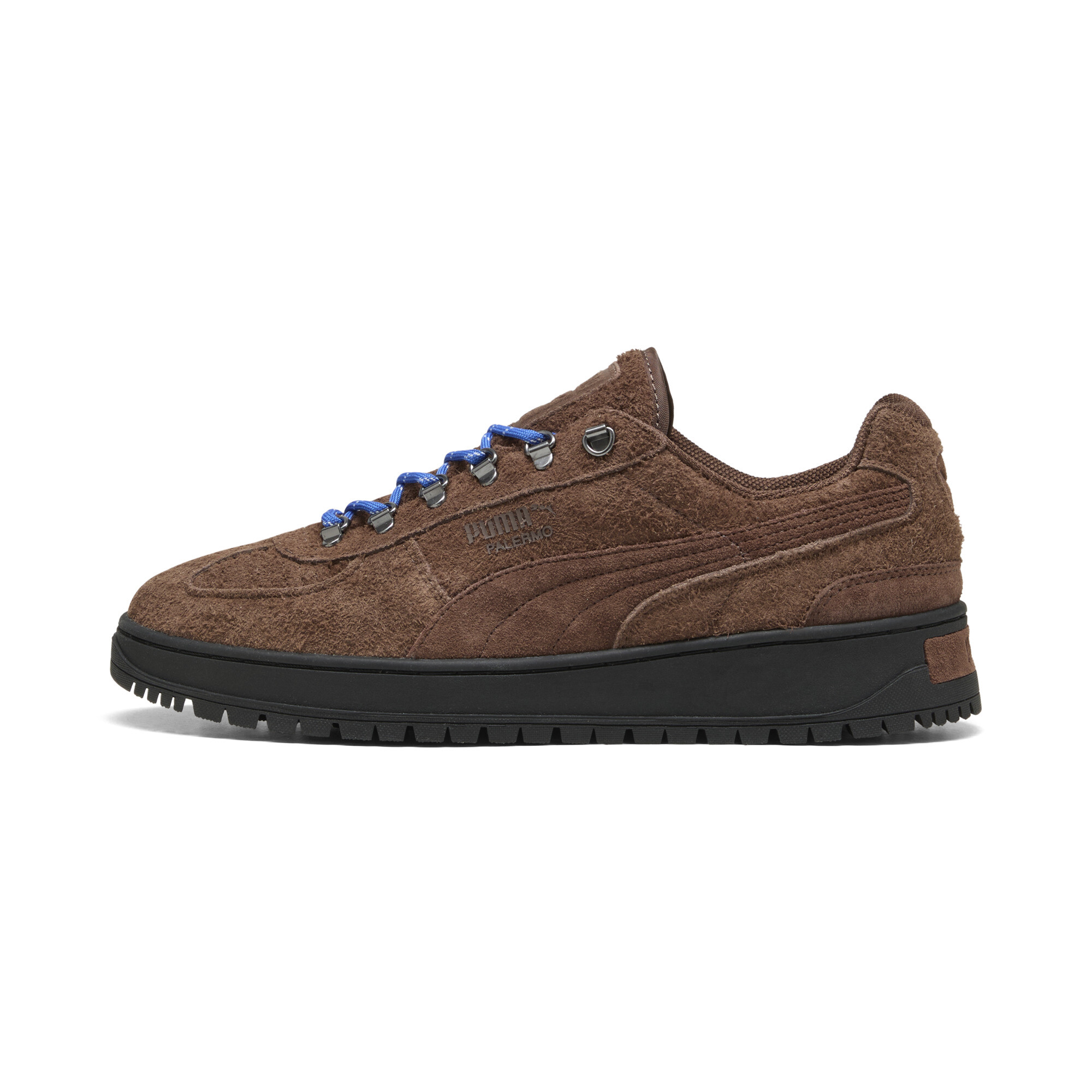 PUMA Palermo Alpino Fuzzy sneakers, Blauw/Bruin, Maat 44,5