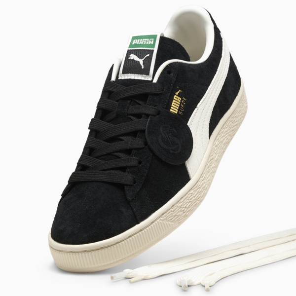 Suede Charles F. Stead I Sneakers Unisex, PUMA Black-PUMA White, large-ZAF